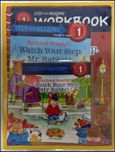 Step into Reading 1 : Richard Scarry's Watch Your Step, Mr. Rabbit (Book+CD+Workbook)
