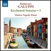 Matteo Napoli 갈루피: 키보드 소나타 3집 (Baldassare Galuppi: Keyboard Sonatas Vol. 3)