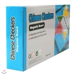 Folding Magnetic Chinese Checkers 접이식 자석 다이아몬드 게임