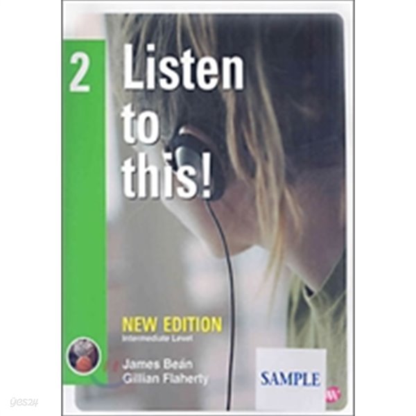 LISTEN TO THIS 2 (INTERMEDIATE LEVEL) *NEW EDITION (CD 2장 포함)