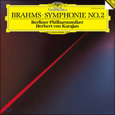 Herbert von Karajan 브람스: 교향곡 2번 - 헤르베르트 폰 카라얀 (Brahms: Symphony Op.73) [LP]