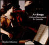 Elizabeth Kenny 16세기부터 현대까지의 테오르보 작품집 (Ars longa - Old and new music for theorbo)