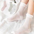 시스루 레이스 면양말 망사양말