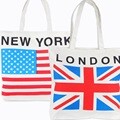 플래그 에코백