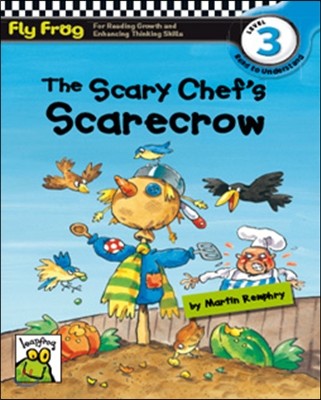 Fly Frog Level 3-15 The Scary Chef&#39;s Scarecrow : Book + Workbook + Audio CD