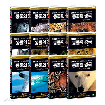 BBC 동물의 왕국 12종 (BBC The Wild Life Special 12 DVD SET)