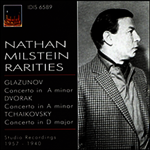 글라주노프, 드보르작, 차이코프스키 : 바이올린 협주곡 (CD) - Nathan Milstein