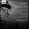 프로코피에프: 첼로 협주곡 & 차이코프스키: 로코코 변주곡 (Prokofiev: Cello Concertino In G Minor, Op. 132 & Tchaikovsky: Variations On A Rococo Theme, Op. 33)(CD) - Jamie Walton