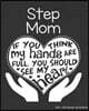 Step Mom 2020-2021 Calendar and Notebook: If You Think My Hands Are Full You Should See My Heart: 2-year Monthly Organizer (Jan 2020 - Dec 2021); Bonu