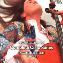 Emmanuelle Bertrand 바흐: 무반주 첼로 모음곡 전곡집 - 엠마뉘엘 베르트랑