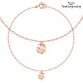 [NeeGee] 14K GOLD 웨이브로즈 팔찌