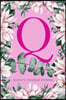 Q Anxiety Tracker Journal: Monogram Q - Track triggers of anxiety episodes - Monitor 50 events with 2 pages each - Convenient 6" x 9" carry size