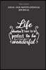 Life Doesn't Have To Be Perfect To Be Wonderful - Goal and Motivational Journal: 2020 Monthly Goal Planner And Vision Board Journal For Men & Women
