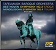 Bruno Weil / Tafelmusik 베토벤: 교향곡 3번 ‘영웅’ / 멘델스존: 교향곡 4번 ‘이탈리아’ (Mendelssohn : Symphony no.4 / Beethoven : Symphony no.3) 브루노 바일, 타펠무지크