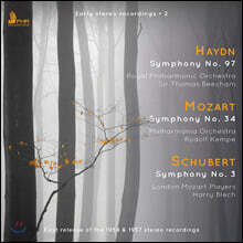 Thomas Beecham 토마스 비첨, 루돌프 켐페의 초기 스테레오 레코딩 (Early Stereo Recordings 2 - Haydn / Mozart / Schubert)