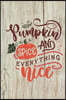 Pumkin Spice and Everything Nice: (6x 9 inch) dotted lined journal with cream pages, journal and or diary for school, note taking, ... and more!