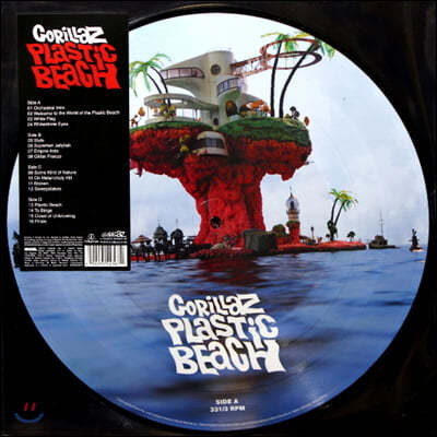 Gorillaz (고릴라즈) - Plastic Beach [픽쳐 디스크 2LP]