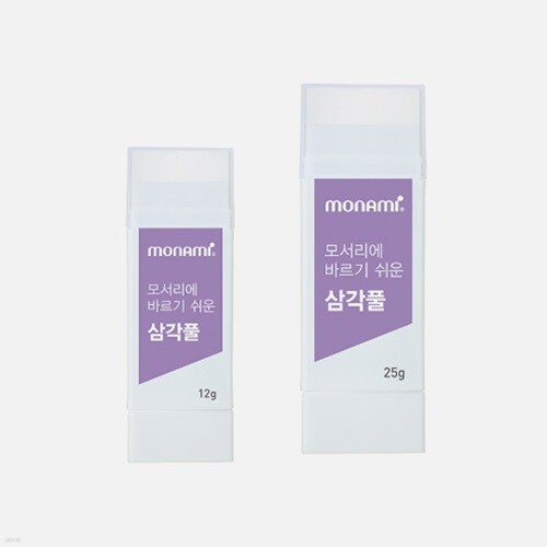 모나미 모서리에 바르기 쉬운 삼각풀 (25g)