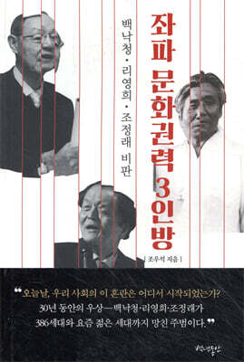 좌파 문화권력 3인방