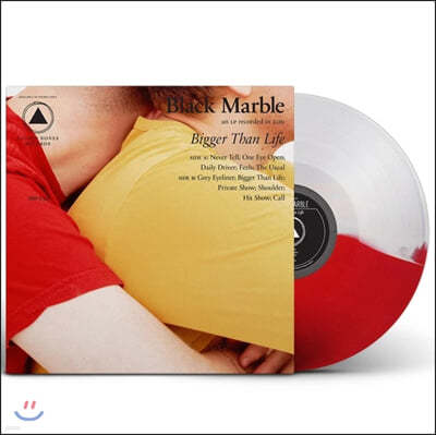 Black Marble (블랙 마블) - 3집 Bigger Than Life [하프 레드 & 화이트 컬러 LP]