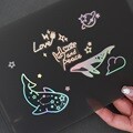 홀로그램 박 스티커
