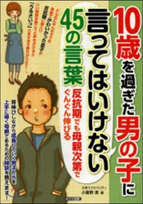 10歲を過ぎた男の子に言ってはいけない45の言葉