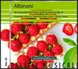 알비노니 : 12개의 조화로운 향연 Op. 6 중 여섯 개의 소나타