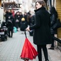 [REGNET]화려한 변신, 자체 디자인한 패턴으로 만들어진 자동 거꾸로우산 텍스터