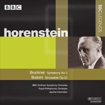 브루크너 : 교향곡 3번, 부조니 : 왈츠 (Bruckner : Symphony No.3, Busoni : Tanzwalzer Op.53) - Jascha Horenstein