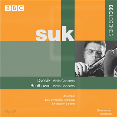 드보르작 &amp; 베토벤 : 바이올린 협주곡 (Dvorak : Violin Concerto)(CD) - Josef Suk