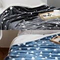 북유럽 패턴 밍크 블랑켓 담요 이불 180x210cm