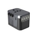 해외 유럽여행용 110V 멀티어댑터 5포트 USB 5.6A 고속충전 플러그