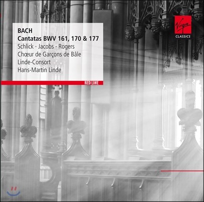 Rene Jacobs / Hans-Martin Linde 바흐: 칸타타 161, 170, 177번 (Bach: Cantatas BWV161, 170 & 177)