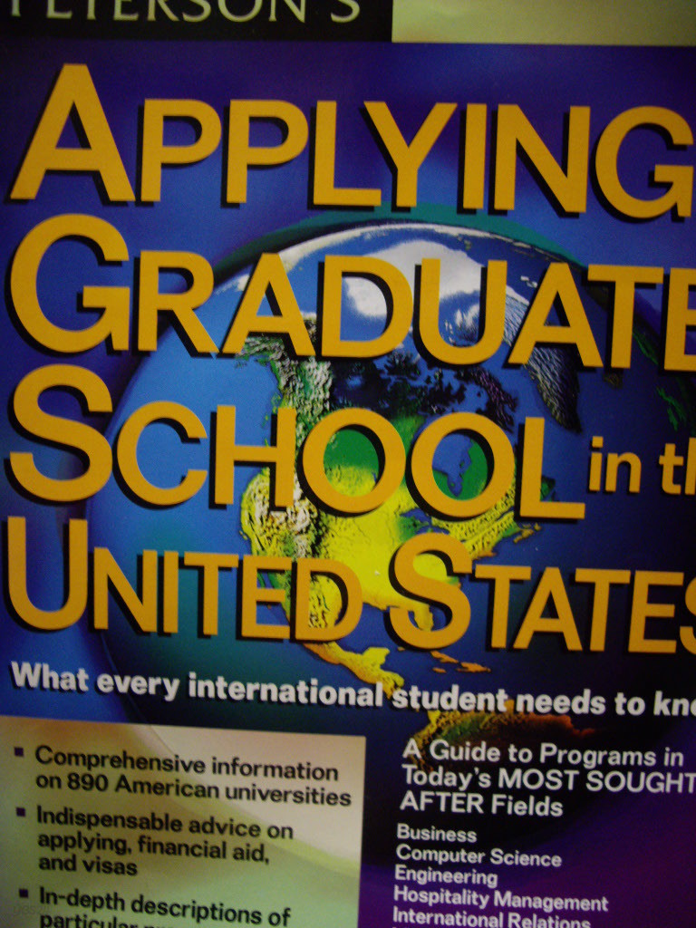 Peterson&#39;s Applyinng to Graduate School in the United States