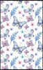 Internet Password Organizer: Never Forget A Password Again! 5" x 8" Blue Butterfly Effect Design, Small Password Organizer With Tabbed Pages, Pocke
