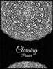 Cleaning Planner: Black Beauty Art Book, 2019 Weekly Cleaning Checklist, Household Chores List, Cleaning Routine Weekly Cleaning Checkli