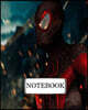 Notebook: Spider man: Pocket Diary, Lined pages (Composition Book Journal) (8" x 10")