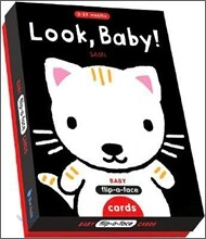 [염가한정판매] Flip-a-Face Cards : Look, Baby