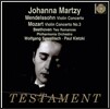 Johanna Martzy 모차르트 / 멘델스존: 바이올린 협주곡 - 요한나 마르치