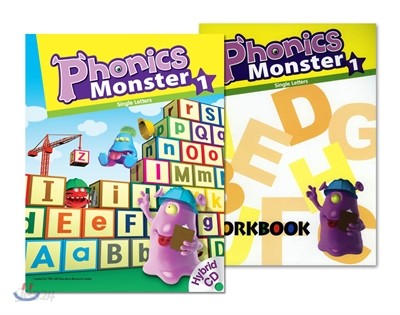 Phonics Monster 1 : Student Book + Workbook