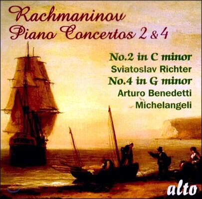 Arturo Benedetti Michelangeli / Sviatoslav Richter 라흐마니노프: 피아노 협주곡 2번, 4번