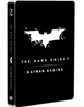 배트맨 비긴즈 + 다크 나이트 (DVD+BD 스틸북) : 블루레이(콤보팩)