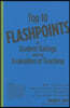 Top 10 Flashpoints in Student Ratings and the Evaluation of Teaching