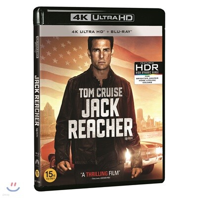 잭 리처 (2Disc, 4K UHD BD + 2D) : 블루레이