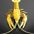 [Kiplex] 3D 종이 아트 조립모델 키트 : 새우