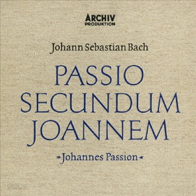 바흐: 요한 수난곡 (Bach: Johannes Passion BWV245) (Ltd. Ed)(2SHM-CD)(일본반) - Karl Richter