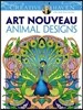 Creative Haven Art Nouveau Animal Designs Coloring Book