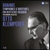 Otto Klemperer 브람스: 교향곡, 독일 레퀴엠 (Brahms: Symphones / Overtures / Deutsches Requiem) 오토 클렘페러