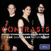 Sharon Kam / Ori Kam / Matan Porat 모차르트: 케겔슈타트 트리오, 슈만: 동화 이야기, 브람스: 두 개의 노래 외 (Contrasts)