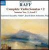 Laurence Kayaleh 요아힘 라프: 바이올린 소나타 전곡 2집 - 3, 4, 5번 (Joachim Raff: Complete Violin Sonatas Vol.2)